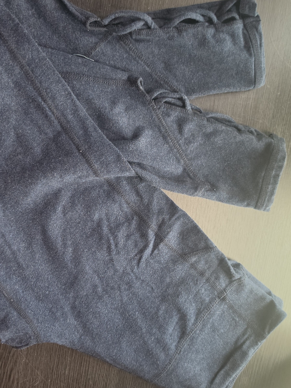 Calvin Klein Heather Charcoal Logo Leggings